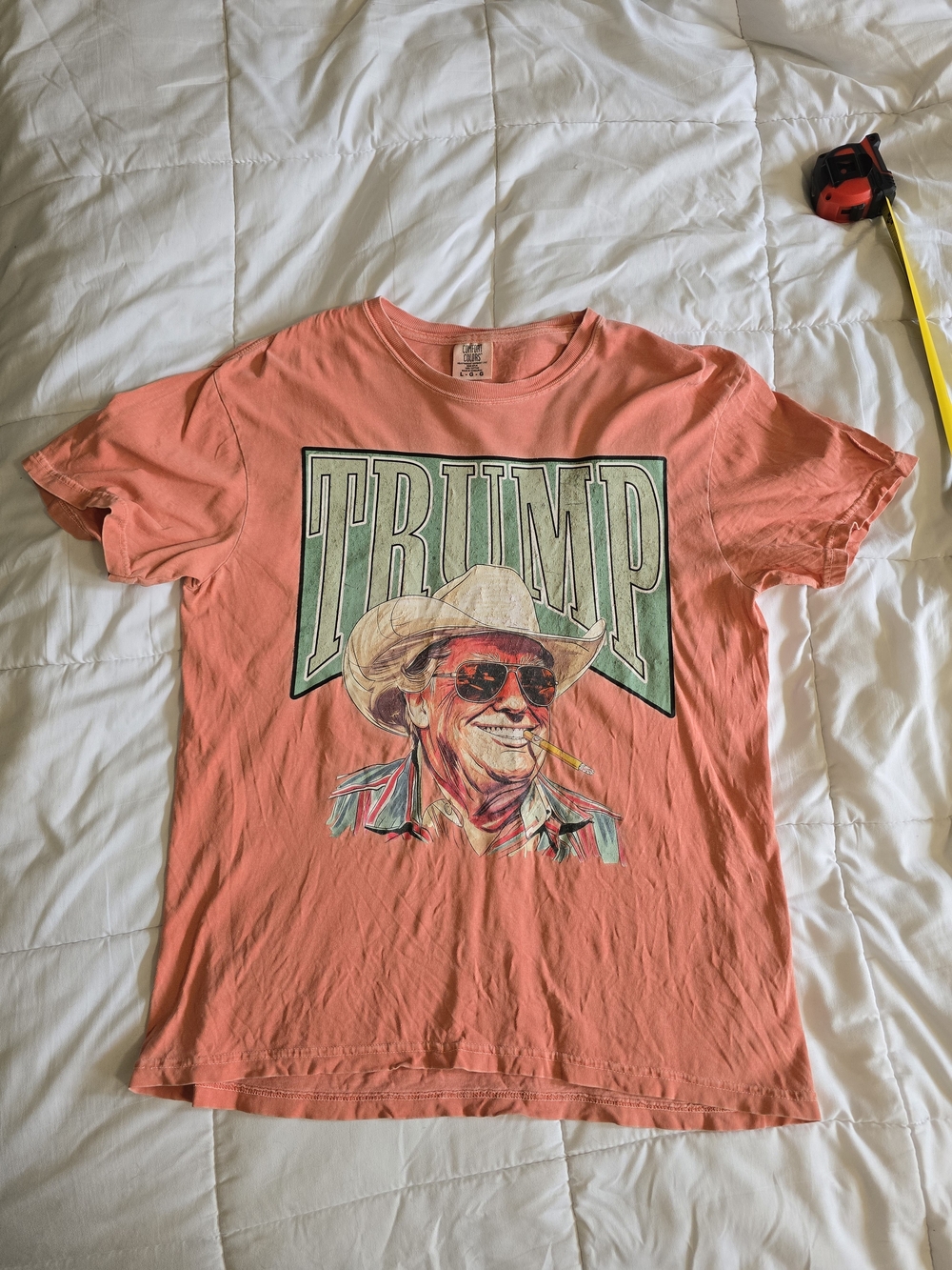 Comfort Colors Coral Graphic Short-Sleeve Tee